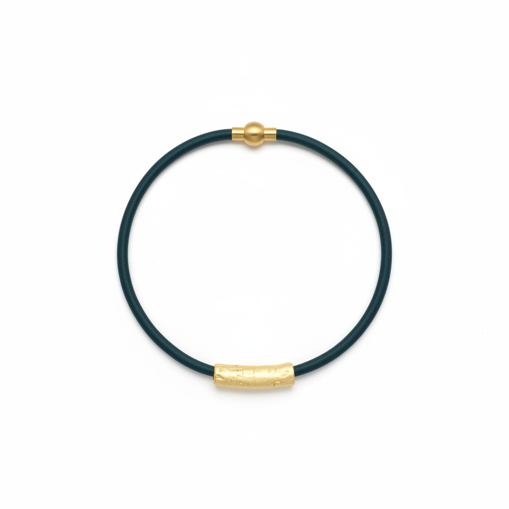 Collar corto cordon con pieza rigida - DONNABATEA