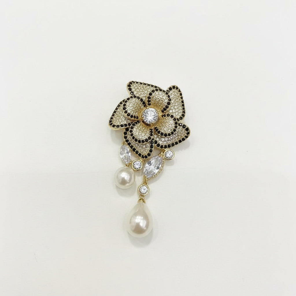 Aurora Crystal Brooch · Swarovski