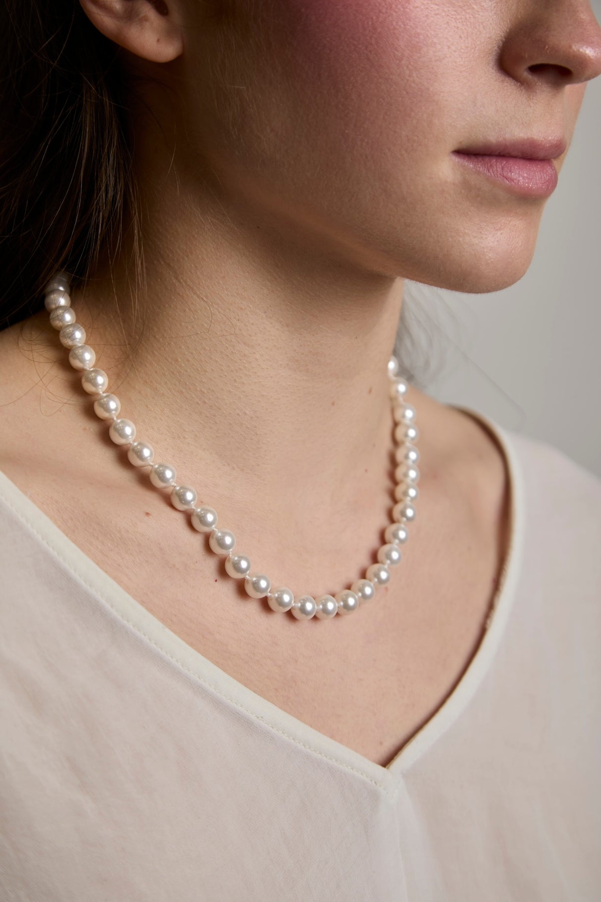 Collar de Perlas Naturales