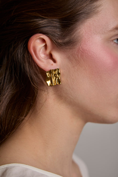 Sculpture Square Earrings