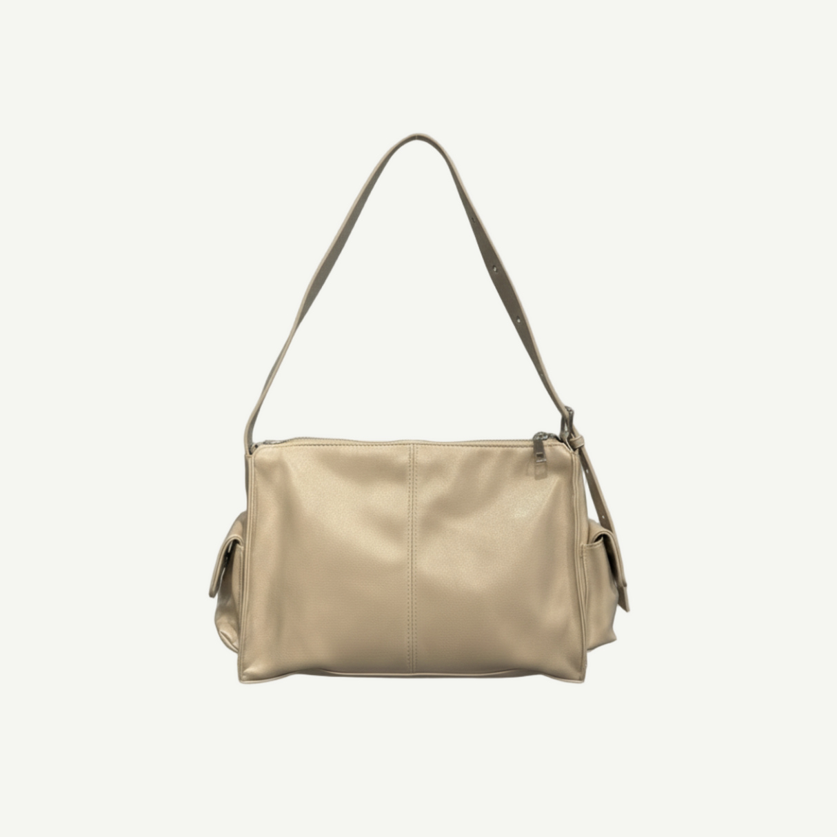 Soft Shoulder Bag Taupe
