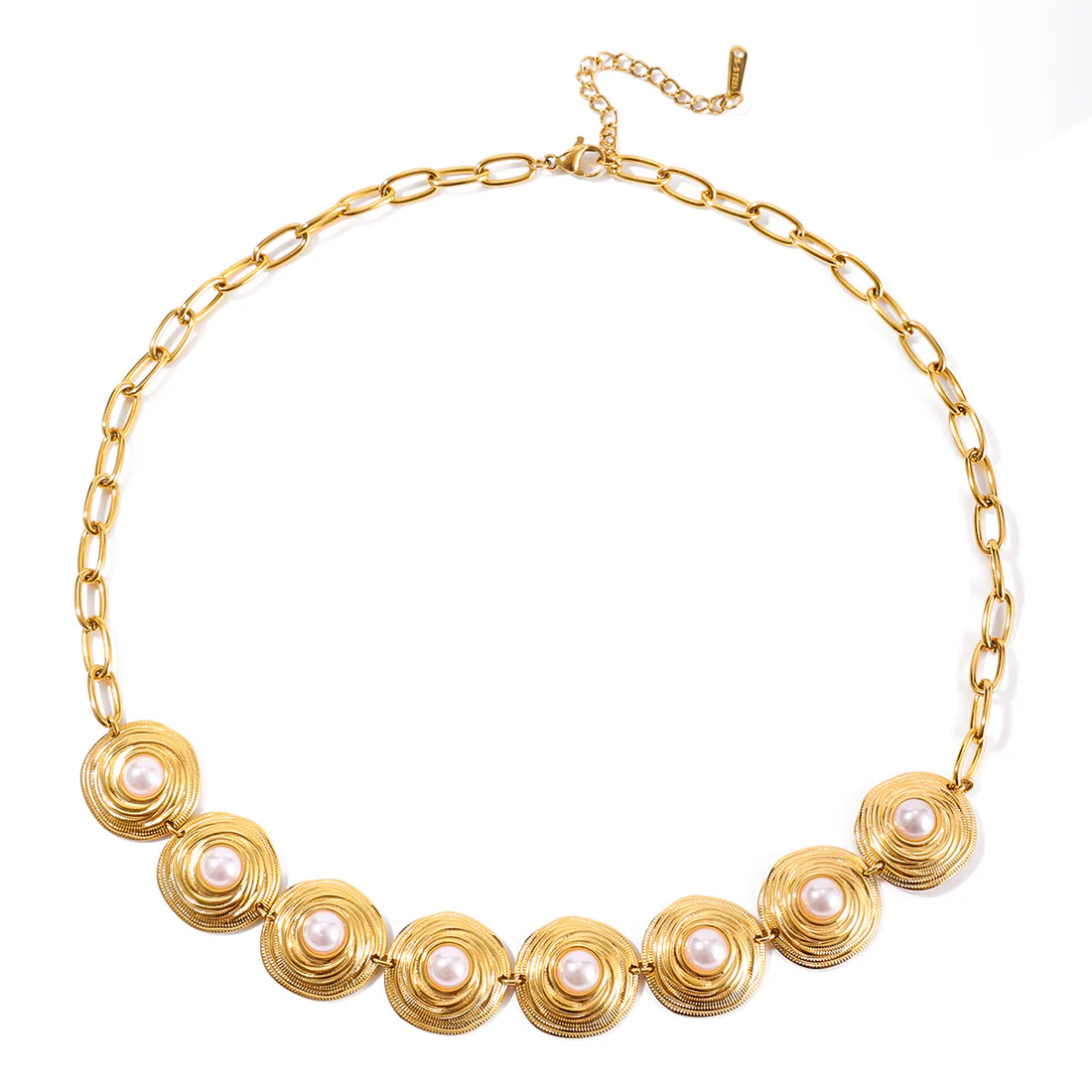 Pearl Bead Necklace - AURELLE