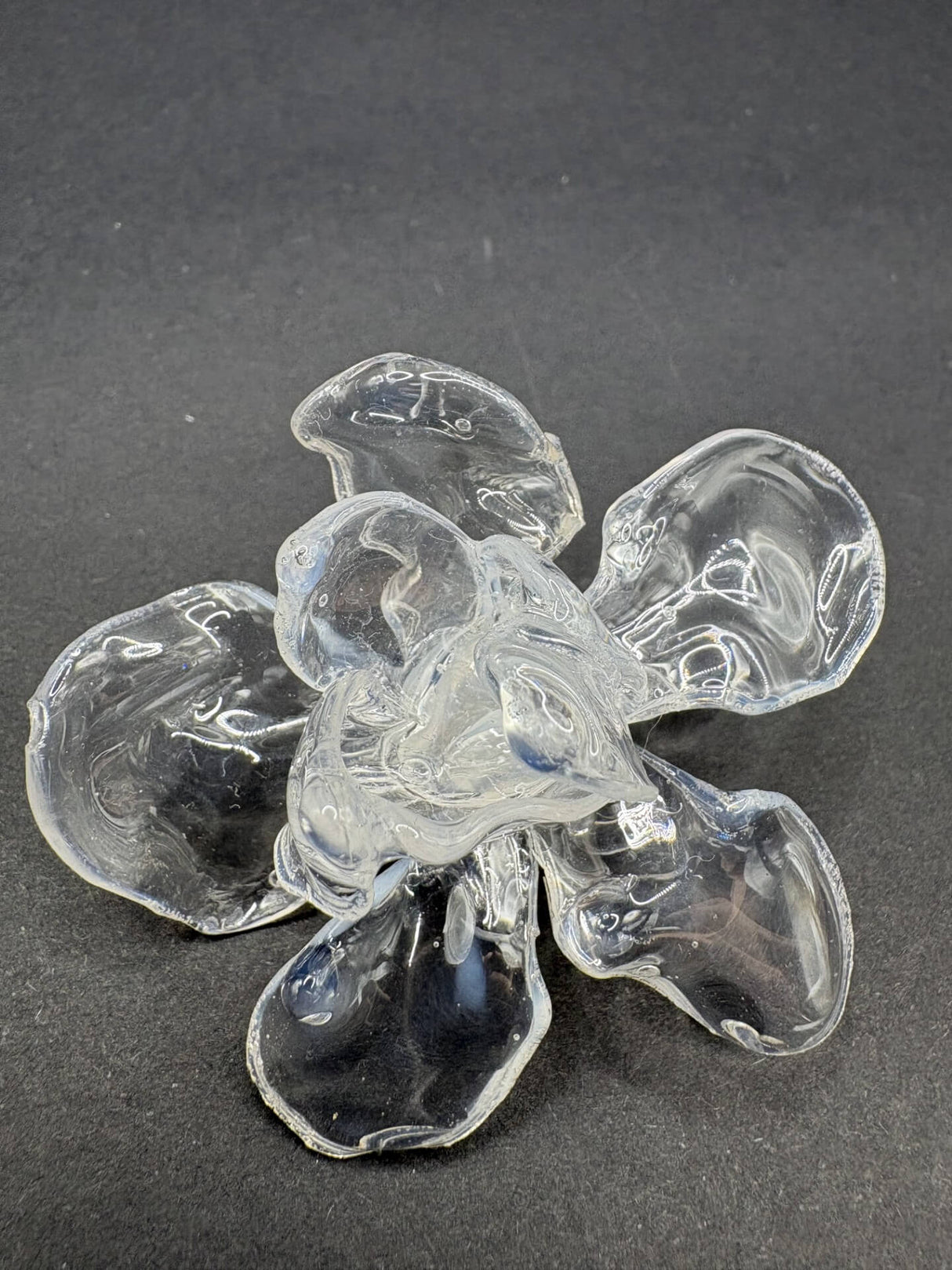 Anillo Magnolia Transparente - Basoie Concept