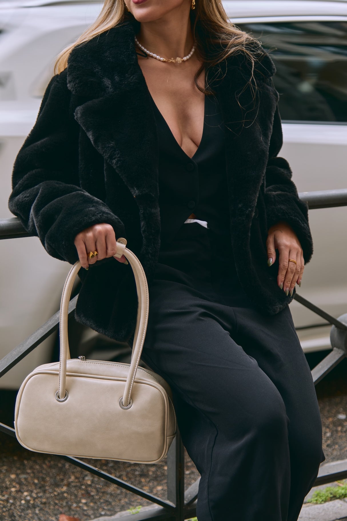 Soft Ivory Bag