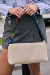 Ivory Slim Shoulder Bag