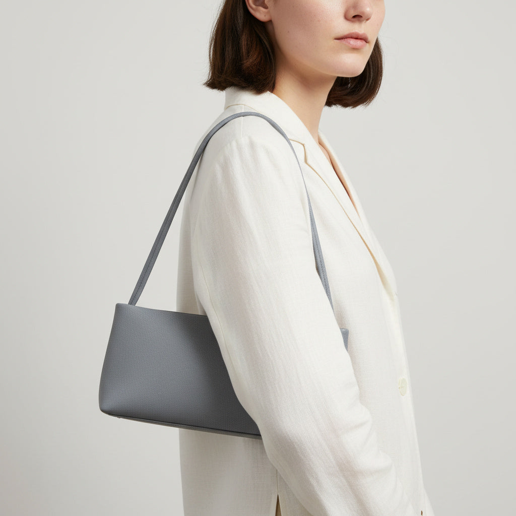 Minimal Blue Mist Bag