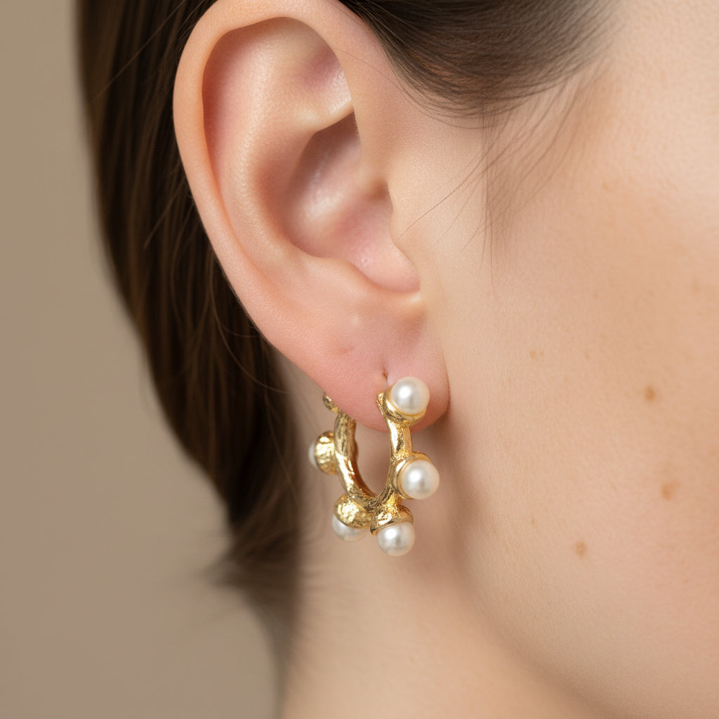 “Royal Baroque Pearl” Earrings