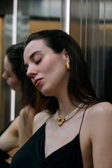 Golden Spiral Earrings