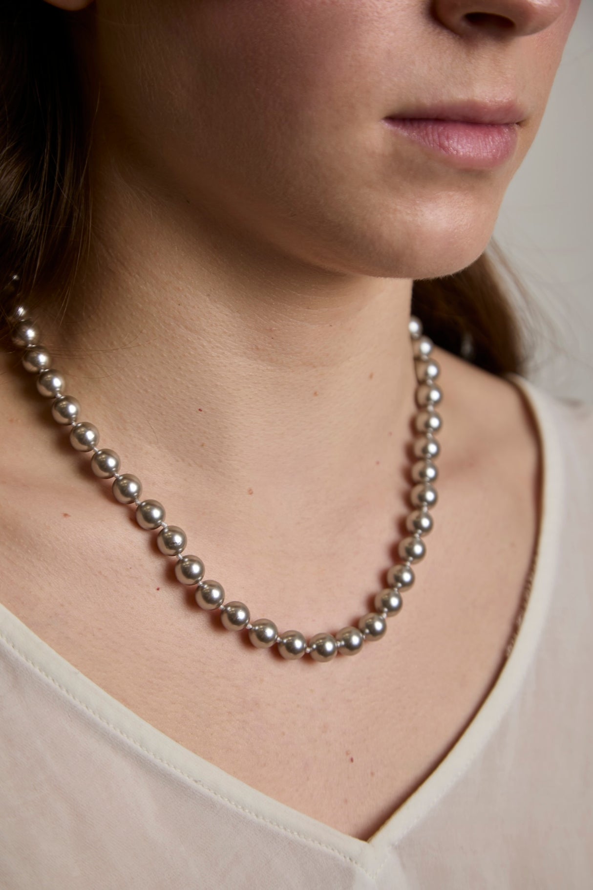 Collar de Perlas Naturales