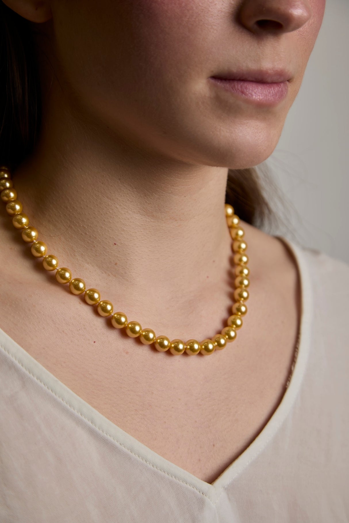 Collar de Perlas Naturales