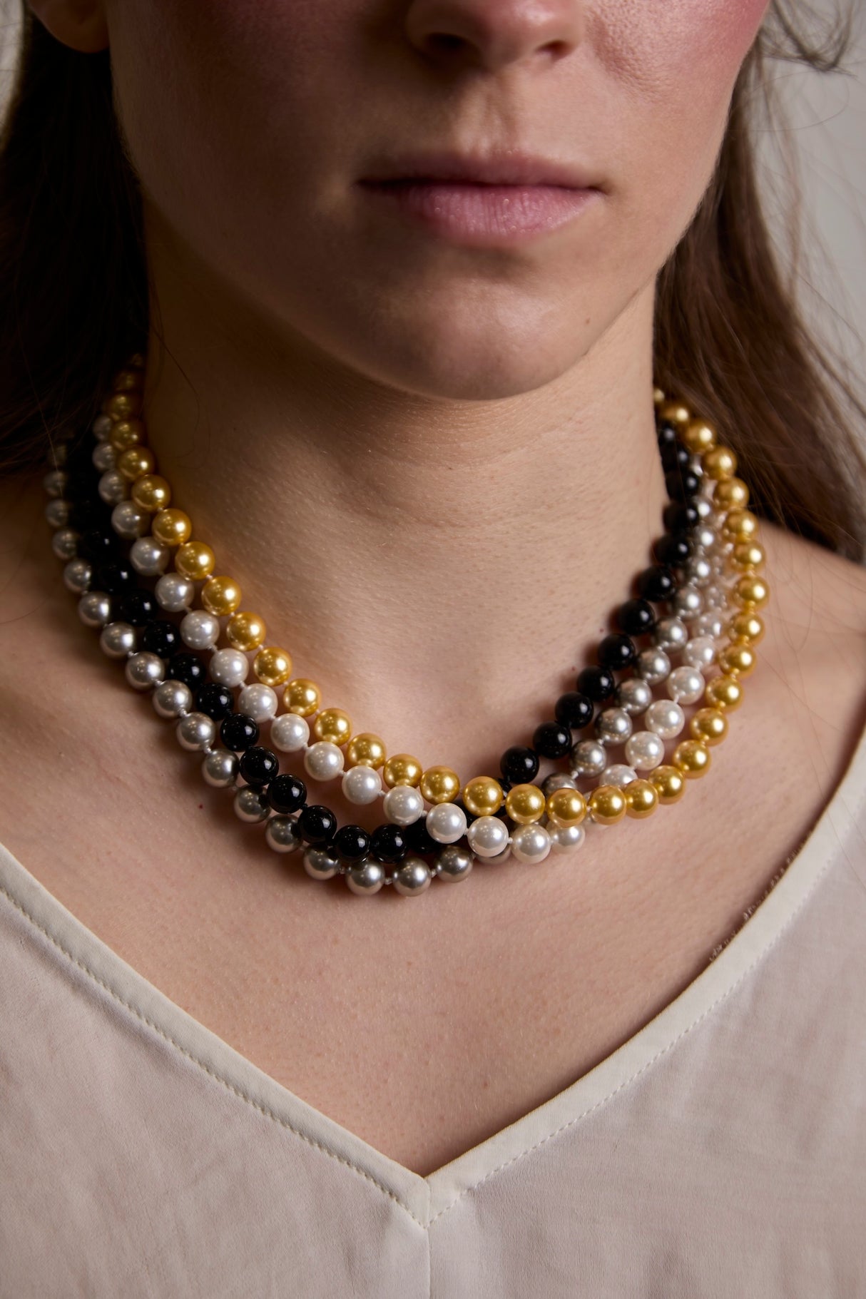 Collar de Perlas Naturales