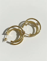 Pendientes de perlas lunares