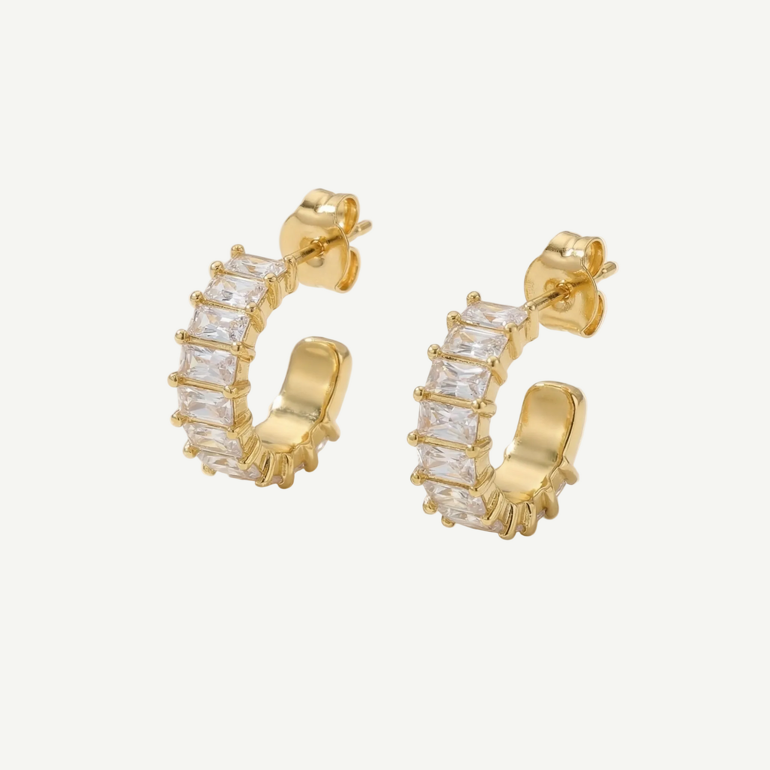 Semi-Ring Baguette Gold