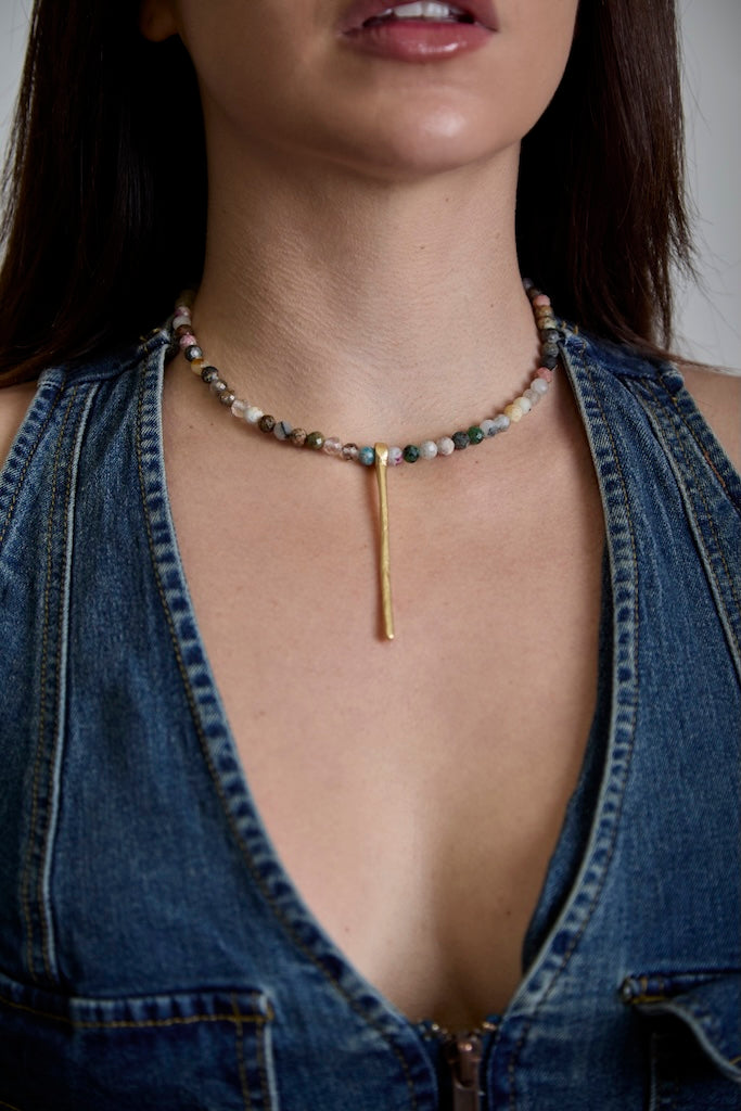 Collar con Palo etnico - DONNABATEA