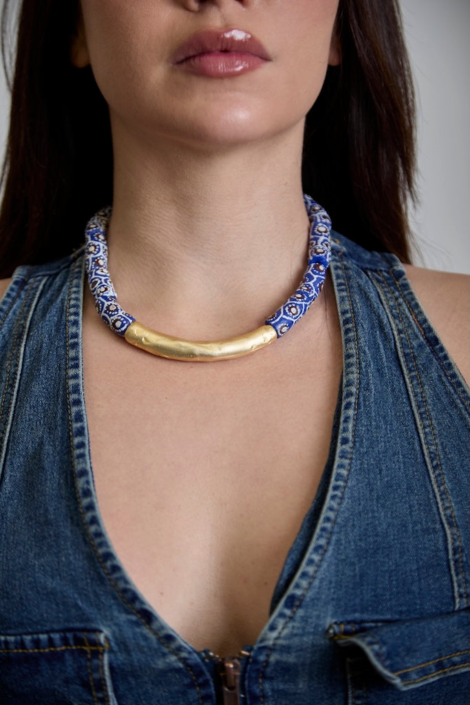 Collar Vidrio Cocido - DONNABATEA
