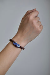 Pulsera pieza vidrio cocido - DONNABATEA
