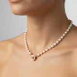 Double Freshwater Pearl Necklace 6.5–7.5 mm