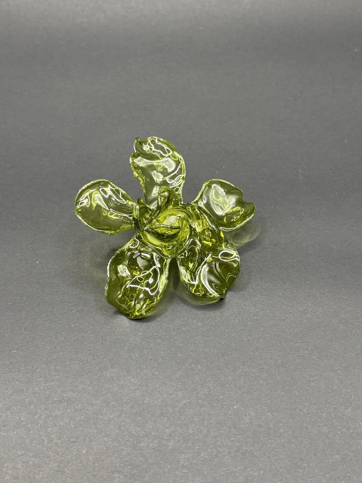 Anillo Magnolia Verde Oliva - Basoie Concept