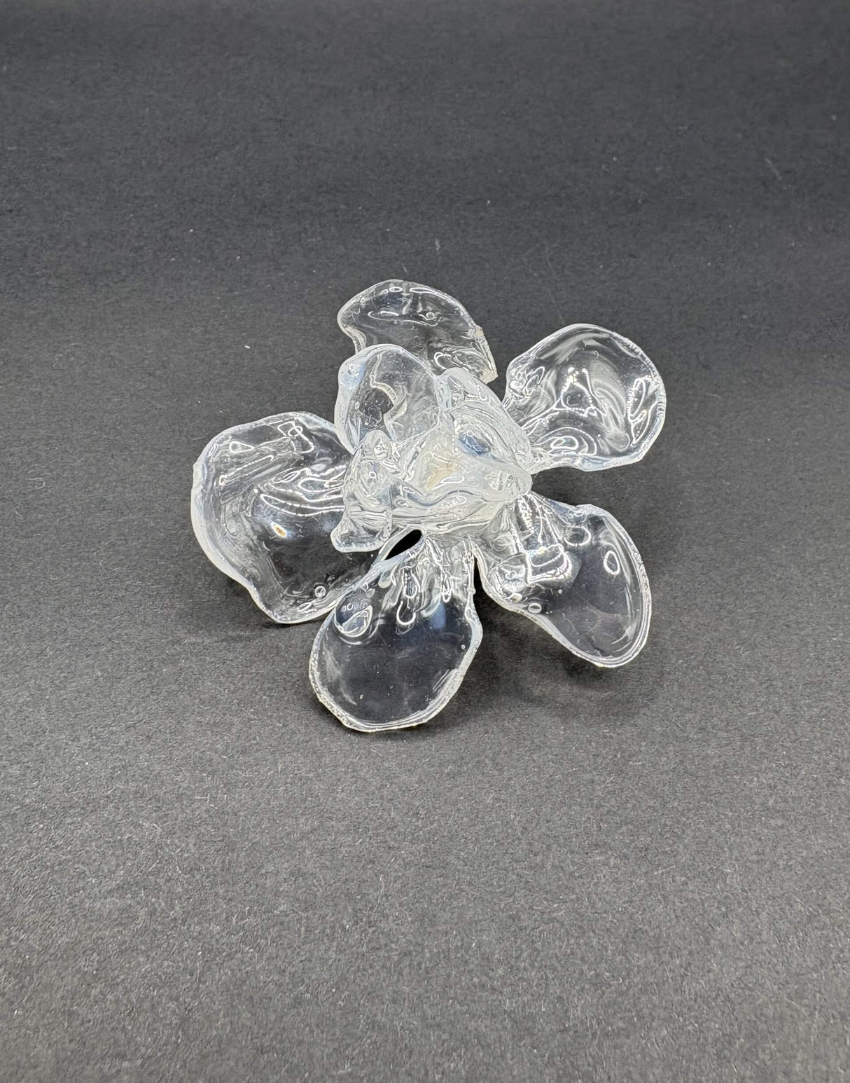 Anillo Magnolia Transparente - Basoie Concept