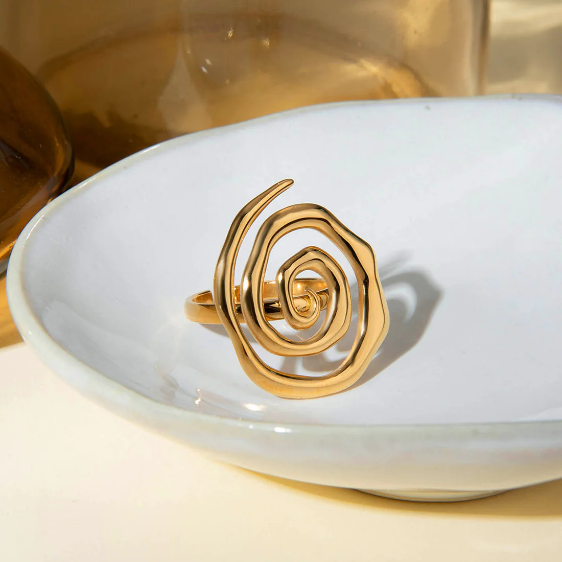 Anillo espiral - AURELLE