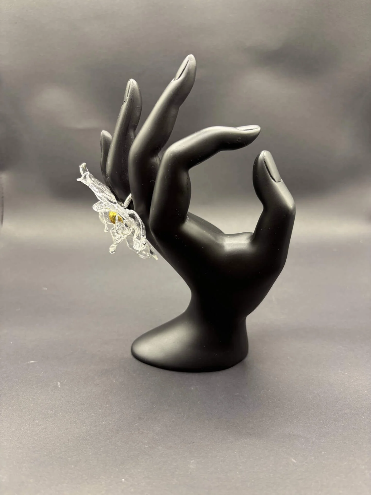 Anillo Caléndula Transparente - Basoie Concept