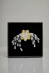 Aurora Crystal Brooch · Swarovski