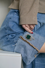 Radiant Emerald Brooch · Swarovski